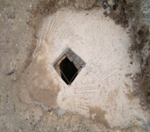 مطمورة الصرف الصحي - مسجد آيت مخشون